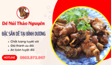 Lưu ngay địa chỉ quán chuyên đặc sản dê, ăn là mê tại Bình Dương