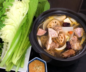 LẨU SƯỜN DÊ