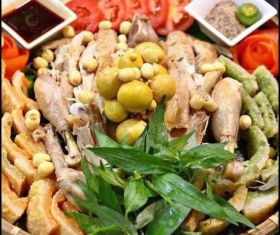MẸT GÀ HẤP 3 MÓN