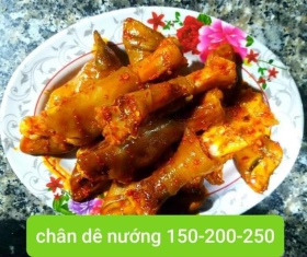 CHÂN DÊ NƯỚNG 