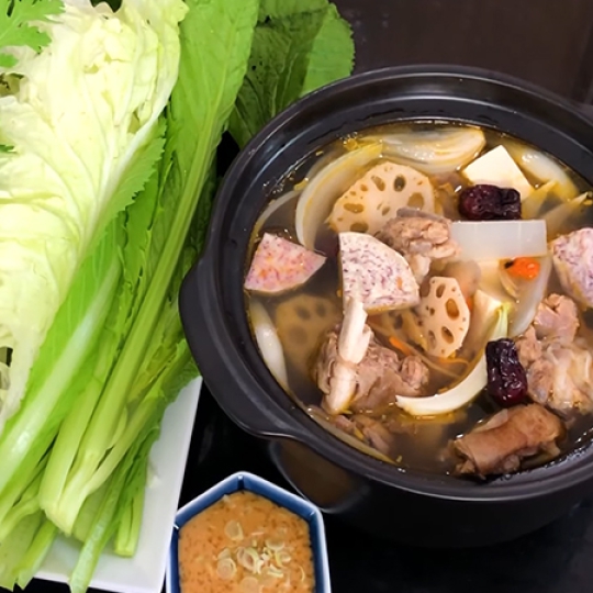 LẨU SƯỜN DÊ
