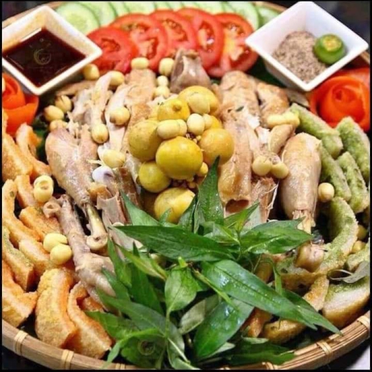 MẸT GÀ HẤP 3 MÓN