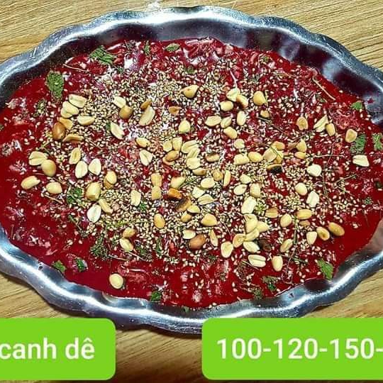 TIẾT CANH TƯƠI ĐĨA 