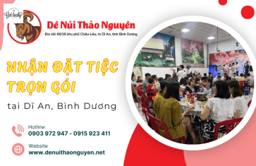 Nhận đặt tiệc sinh nhật, tiệc liên hoan, tất niên, dịch vụ trọn gói tại Dĩ An, Bình Dương